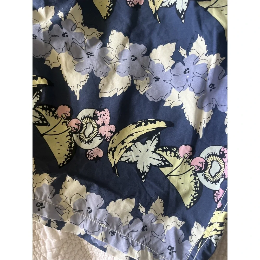 Vilebrequin Swim Trunks‎  Xxl Hawaii Theme Bananas Flowers Starfish Blue